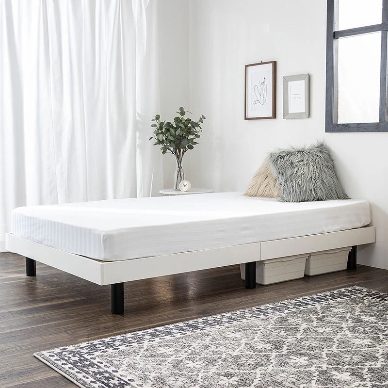 木製シングルベッドフレーム ホワイト シングルベッドフレーム 木製 ホワイト 北欧 送料無料】幅97 ベッド