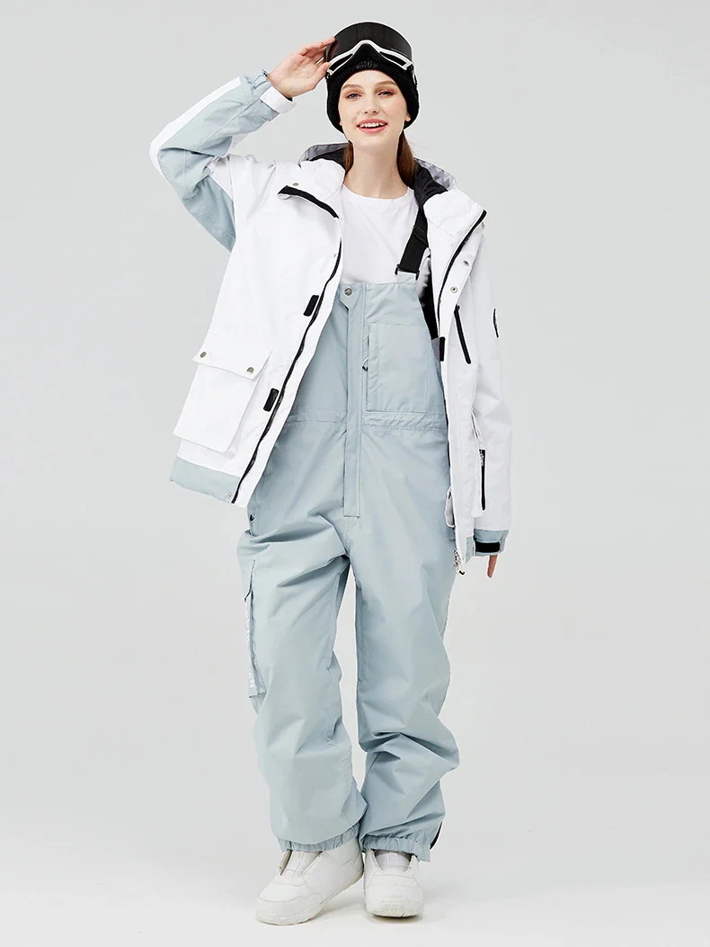 【急速出荷!】スノーボードウェア つなぎ 上下セット メンズ レディース 男女兼用 2023 2024新作 パンツ ジャケット スノボウェア スノーウェア スキーウェア スノボーウェア 韓国風 防風