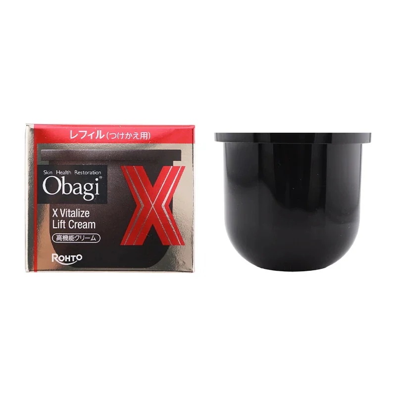 オバジX　バイタライズリフトクリーム「クリーム」50g　つけかえ用レフィル Qoo10] オバジ X バイタライズ リフトクリーム 50g : スキンケア