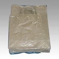 （まとめ買い）手提袋 25CB 3才 未晒無地 50枚 3251000 00053488 [x3]