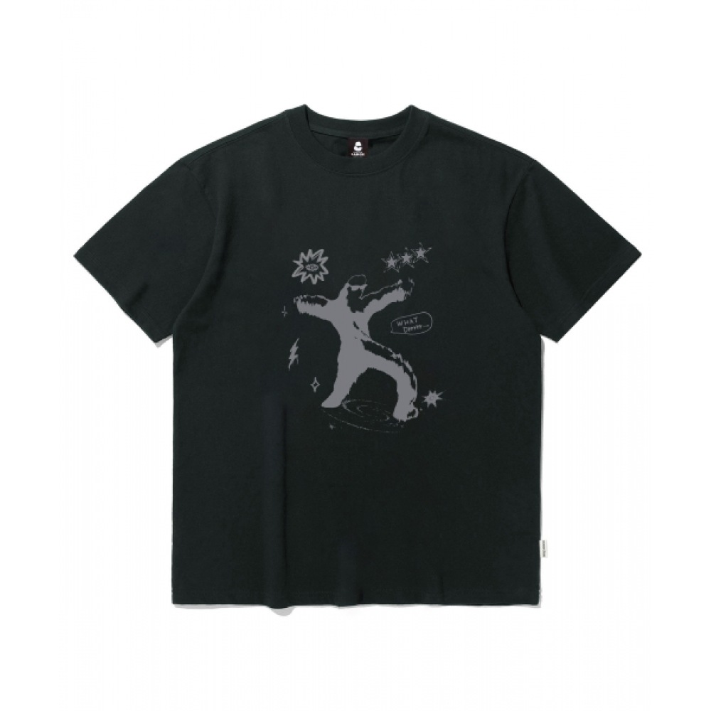 エクササイズユニバースクラウド Tシャツ_ブラック