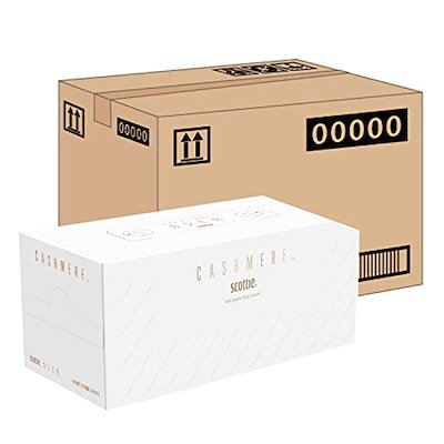 他サイト： ティッシュ 440枚 (220組) 10箱 スコッティ カシミヤ (ケース品)の商品画像