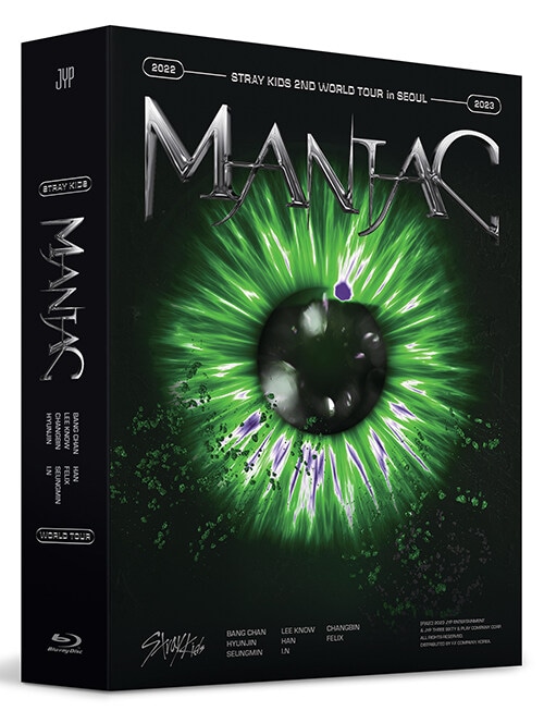 （送初版ブルーレイ新商品）ストレイキッズ Stray Kids 2nd World Tour MANIAC in SEOUL Blu-ray_[未開封新品]