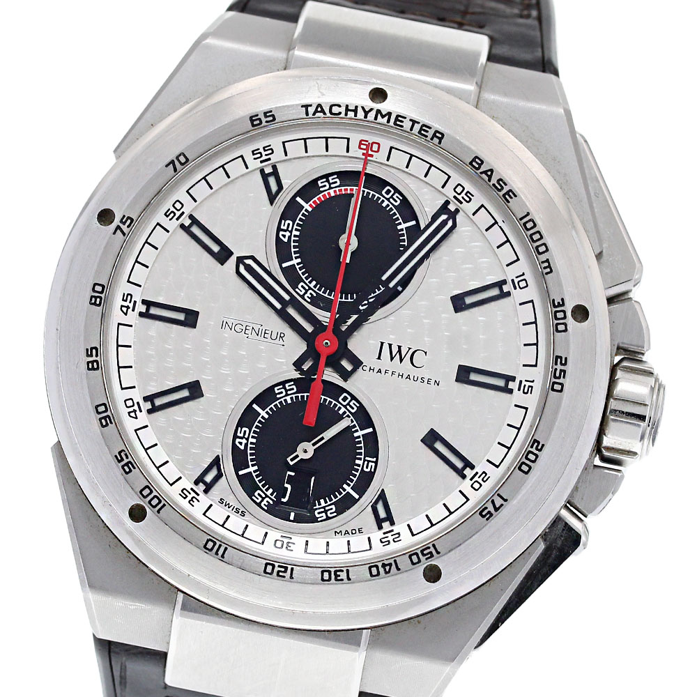 IWC SCHAFFHAUSEN IW378505 インヂュニア クロノグラフ 自動巻き メンズ _832095【中古】