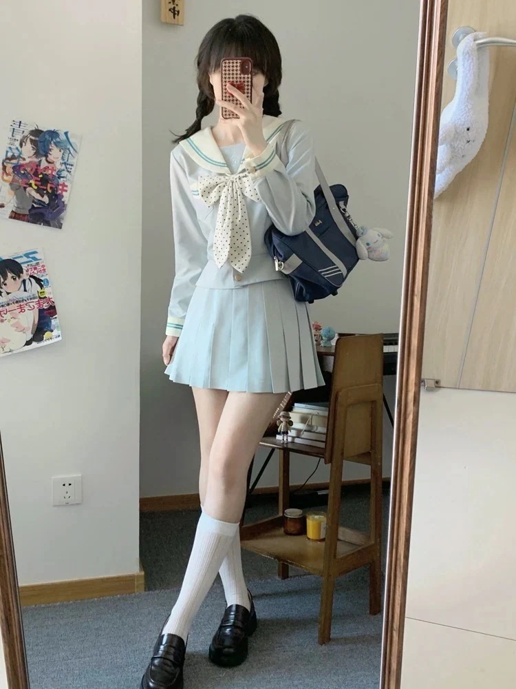 キャンパス風 コスプレ制服 制服 JK 脚魅せミニスカートハロウィン ネイビースーツ エロいコスプレ セット