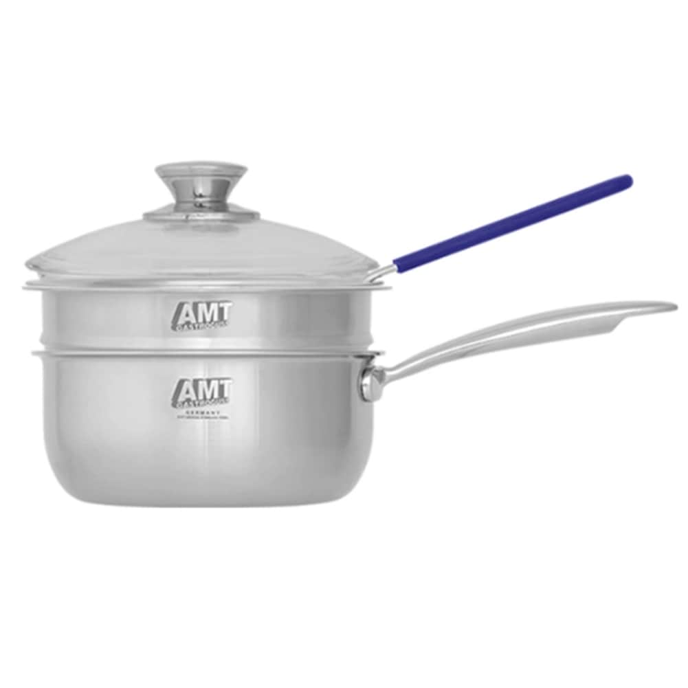 AMT 316TI 5層ステンレススチール シャープシリーズ スマートクック シングルサービングポット 18cm[並行輸入]