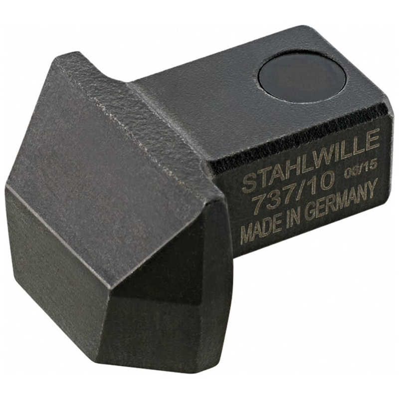STAHLWILLE　ジョイントサイズ9×12mm トルクレンチ差替ブランクエンドヘッド　737/10