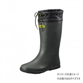 福山ゴム工業　長靴 ノーカーズ 3　 SS ダークグレー AA83　200
