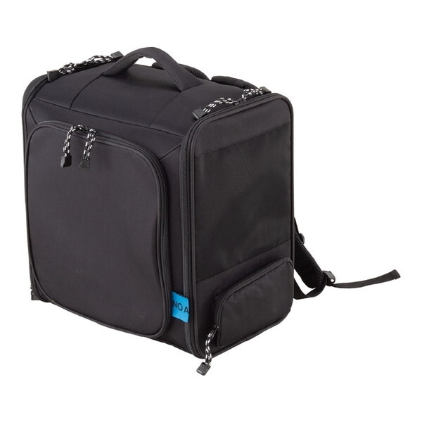 折り畳めてケージにもなる軽量ペットリュック ブラック