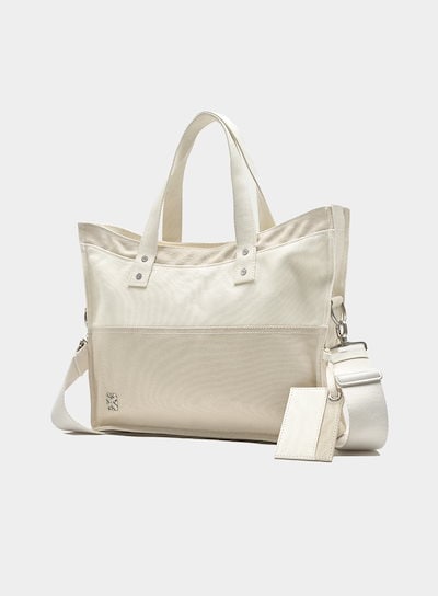 SATUR】 NUORO THREE WAY TOTE BAG : SAND BEIGE