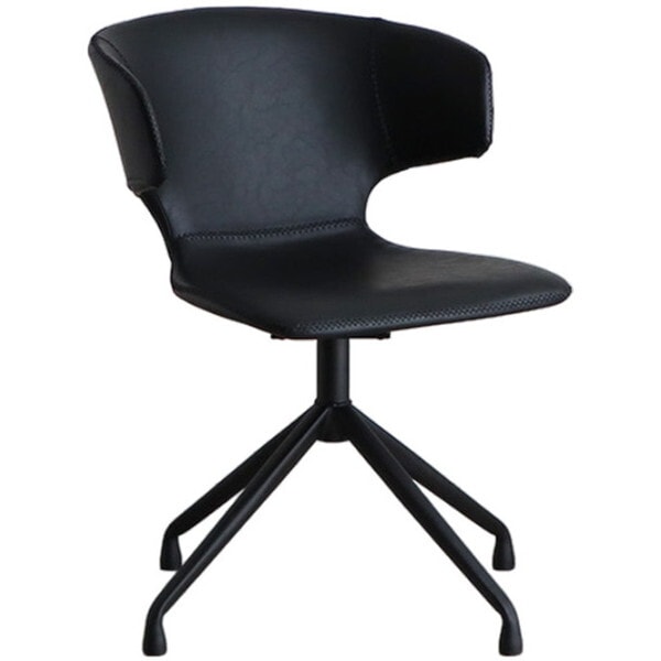 東馬 54685250 TMアーマーラウンドチェア BK ブラック メーカー直送