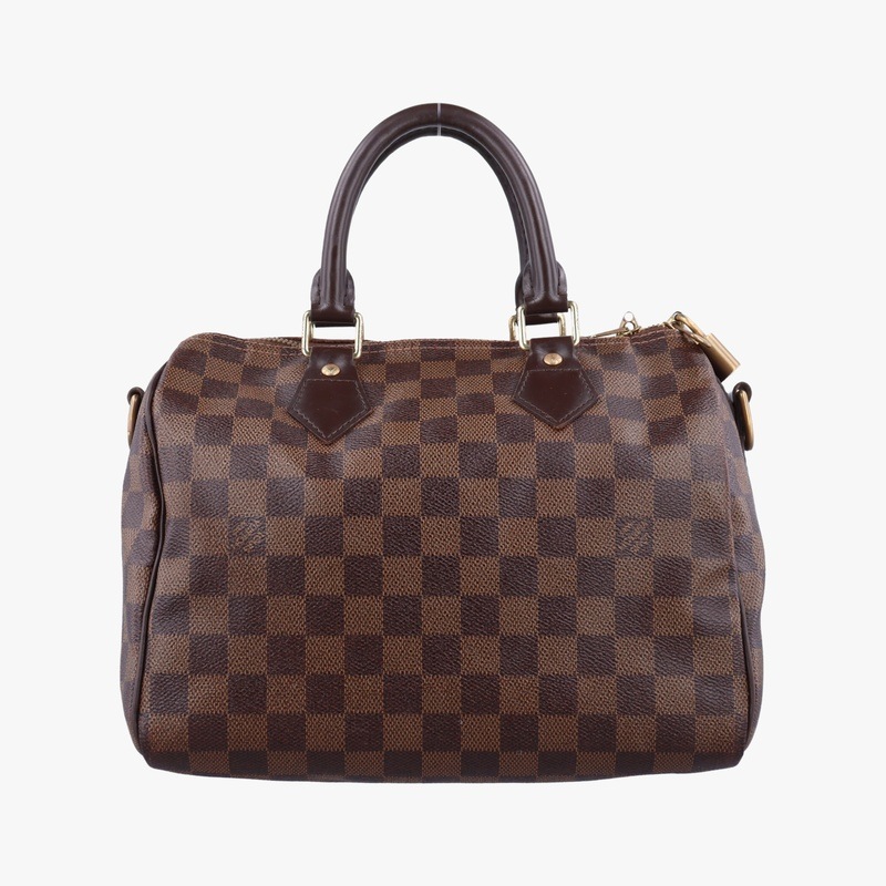 スピーディバンドリエール25 エベーヌ ダミエキャンバス N41368 DU1143中古