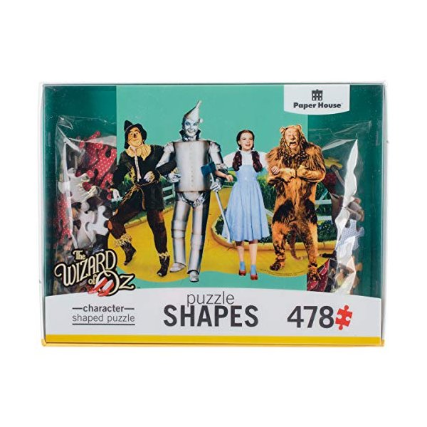 独特の上品 478 Puzzle Shaped Jigsaw House Paper Pieces 並行輸入品 Friends - Oz Of  Wizard 33