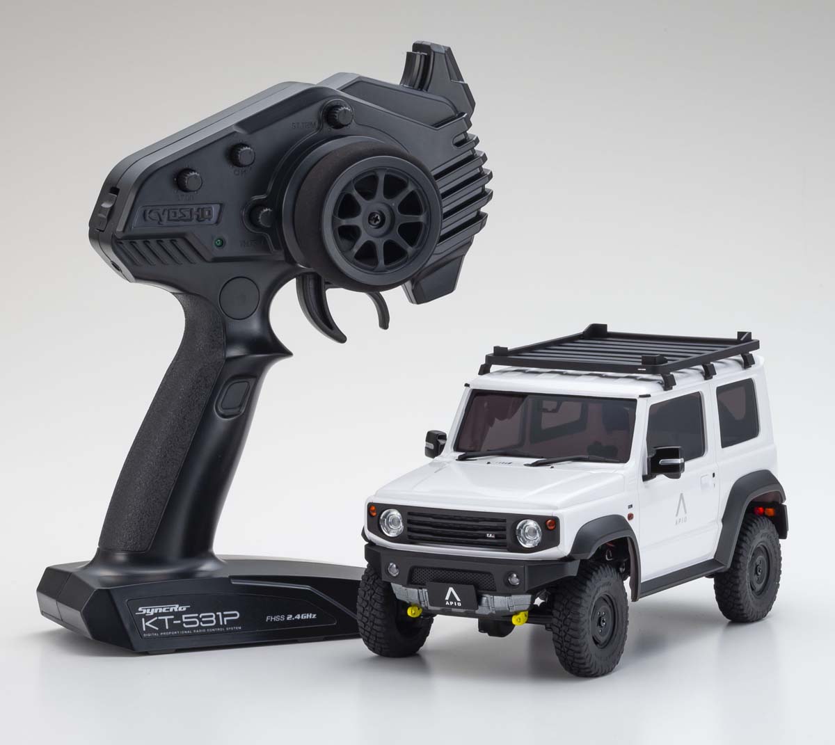 京商 ミニッツ4×4レディセット スズキ ジムニーシエラ APIO JIMNY TS4 ピュアホワイトパール【32539PW】 ラジコン KC.32539PW スズキ ジムニーシエラ