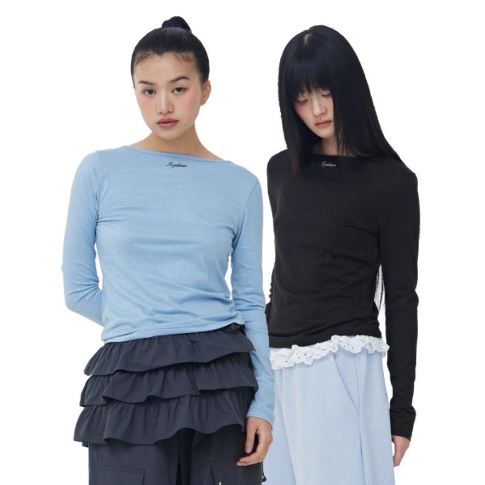 fogdawn Glitter Long Sleeve 5color DA24FLS001