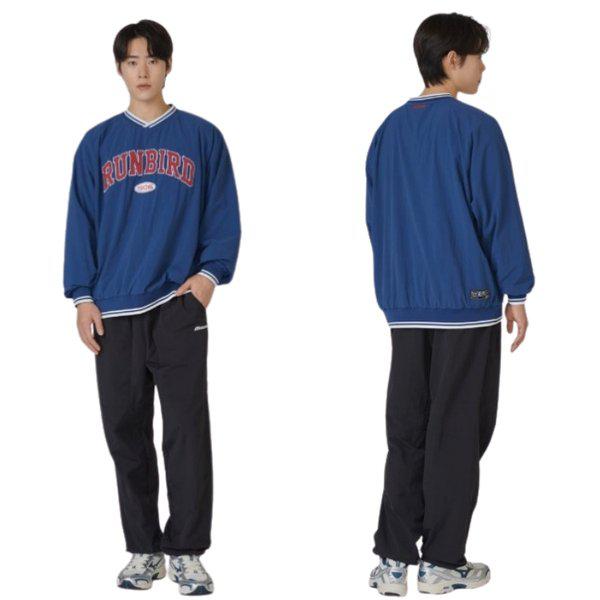 24AW 共用 ランバード ウーブン スウェットシャツ 裏起毛 保温性に優れたデイリー ワークアウト ウェア 32YC4652 2C