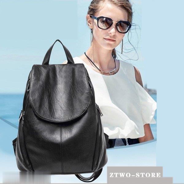 本革　羊革　リュック リュックサックディース バックパック デイパック レザーバッグ ショルダーバッグ 通勤.通学 おしゃれ 羊革