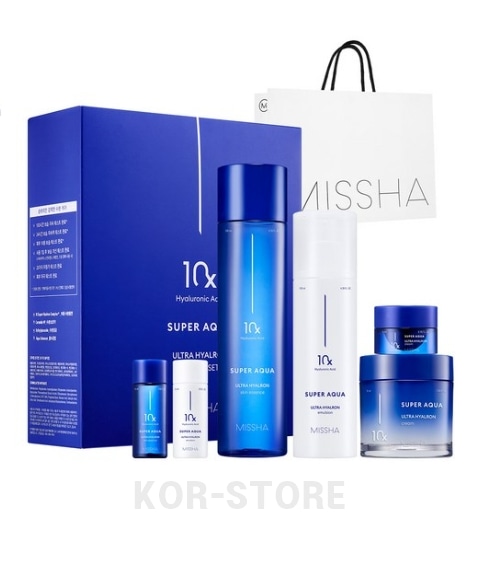 NEW スーパーアクア ウルトラヒアロン スキンエッセンス 200ml + エマルジョン130ml + クリーム70ml 企画セット