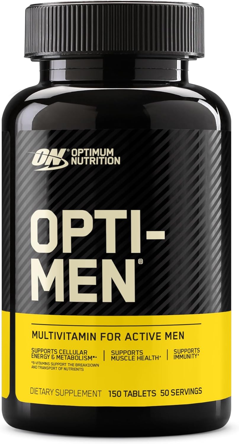 Optimum Nutrition Opti-Men, Vitamin C, Zinc and Vitamin D, E, B12 for Immune Support