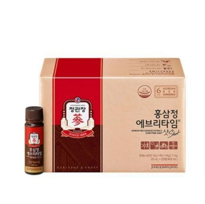 紅参エブリタイムショット 20mlx20 bottle