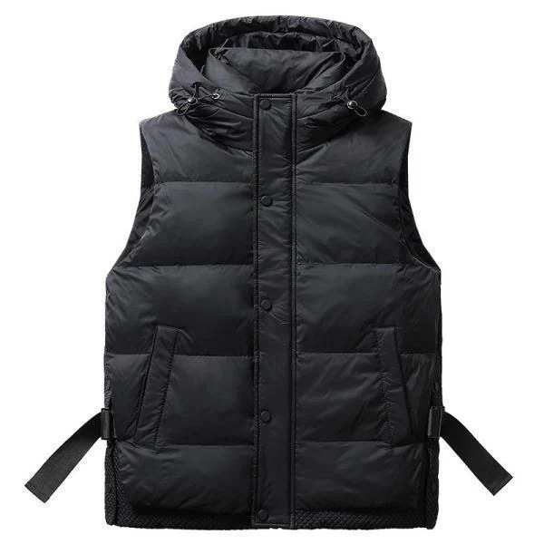 ダウンジャケット ダウンベスト メンズ フード付き 防風 ック 防寒 おしゃれ 大きい 無地 作業 保温 アウトドア ワークマン 服 服