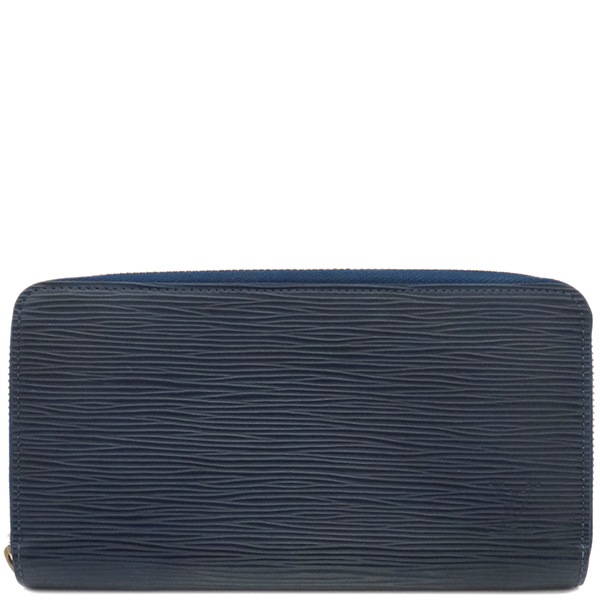 ルイヴィトン LOUIS VUITTON 長財布 ジッピー ウォレット エピレザー アンディゴブルー シルバー金具 青 紺 ラウンドファスナー M60307 CA5114 【箱】【中古】