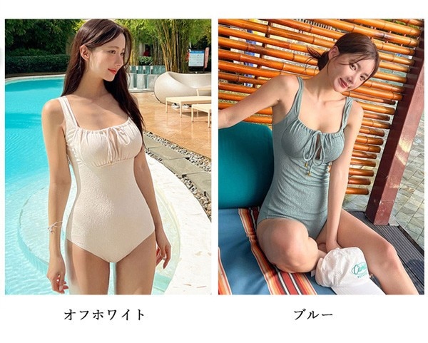 水着ラッシュガードビキニモノキニ 大きいサイズ プール 海 女の子 水着 体型カバー ビーチウェア ワンピース ストライプ リゾートウェア フィットネス 大人 ママ水着 ビキニ ホワイト ぽっちゃ