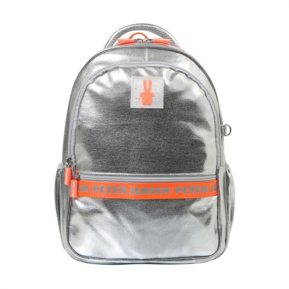 ピータージェンソン キッズ ホログラム バッグ PUX62YU01M_SL
