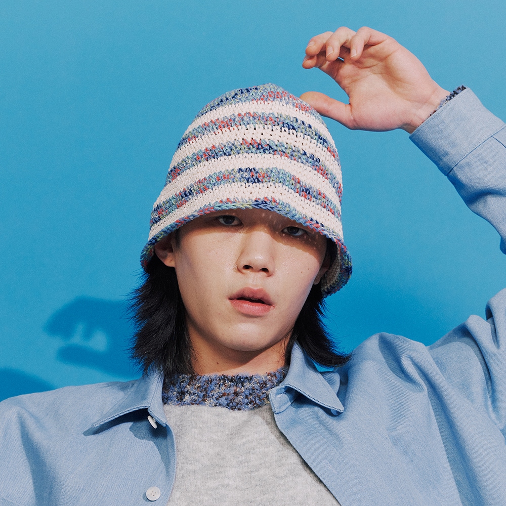 【MISU A BARBE】 JULES BUCKET AIR LARGE