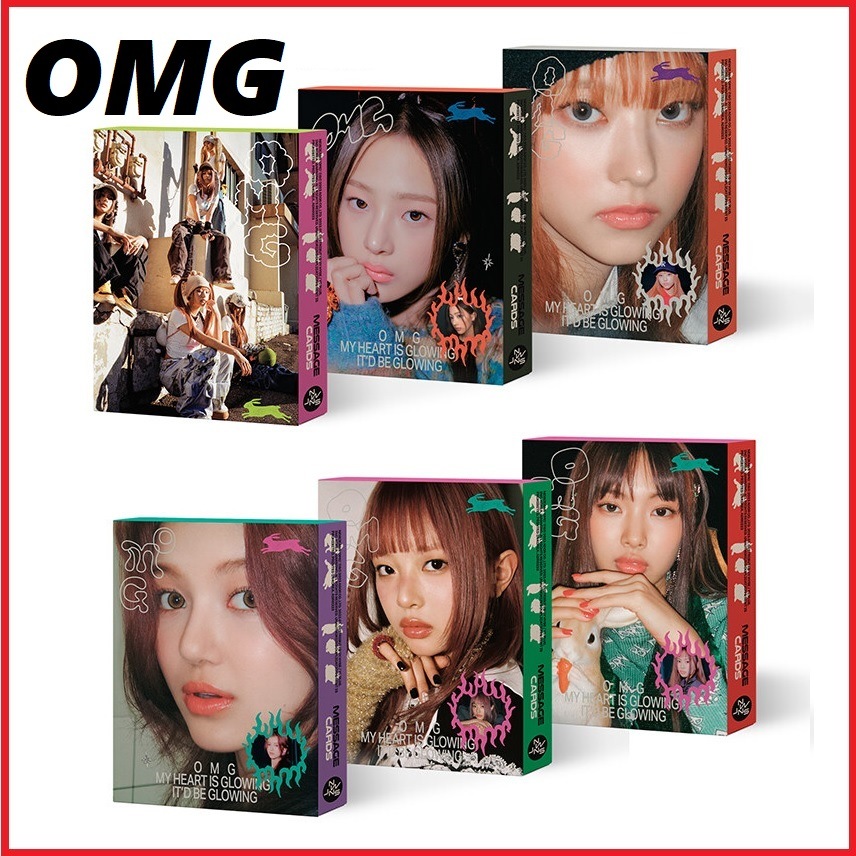 [選択3種] NewJeans - ‘OMG’ Message Card ver. 6,770円