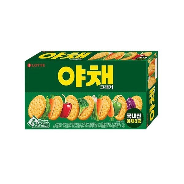 ロッテ製菓 野菜クラッカー 249g x 12個