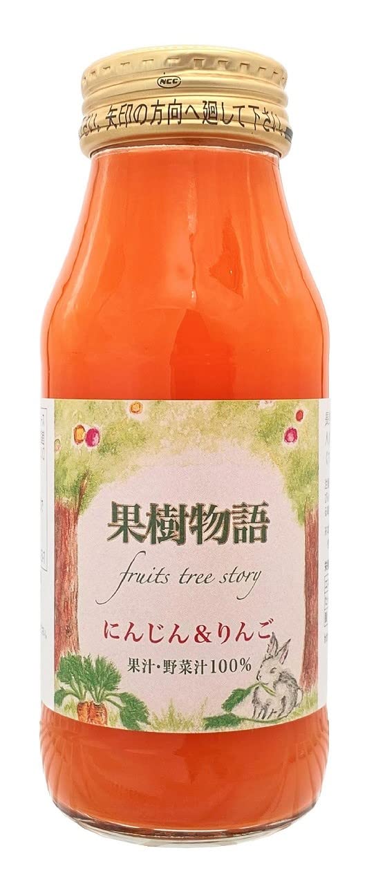 なっぷる 果樹物語 にんじん&りんご 180ml×20本