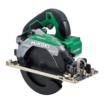 他サイト： C6MEY2 アグレッシブグリーン 100V 深切り電子丸のこ (のこ刃径165mm 切込み深さ66mm チップソー(黒鯱)付)の商品画像