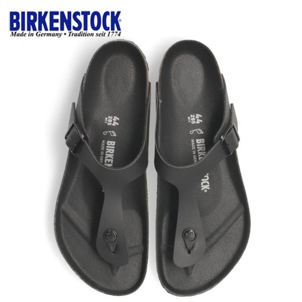 ビルケンシュトック ギゼ BS メンズ サンダル フットベッド ストング レギュラー ブラック BIRKENSTOCK Gizeh BS 1029143