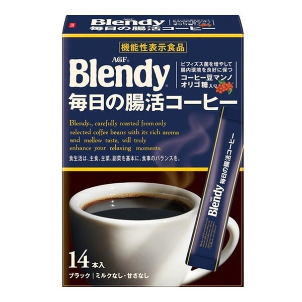 ブレンディ スティック ブラック腸活 14本x6 メーカー直送
