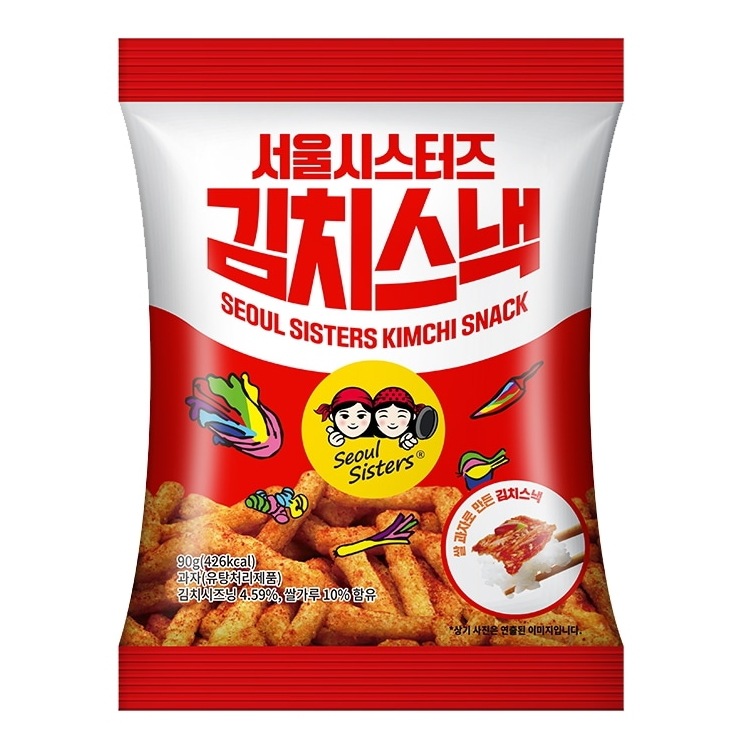 ソウルシスターズ キムチスナック 90g 10個セット