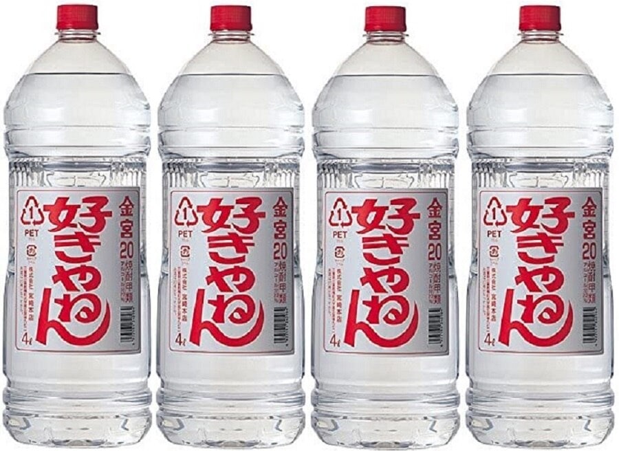 キンミヤ焼酎 20度 好きやねん 4Ｌペット 1ケース単位４本入り 金宮 三重県 宮崎本店