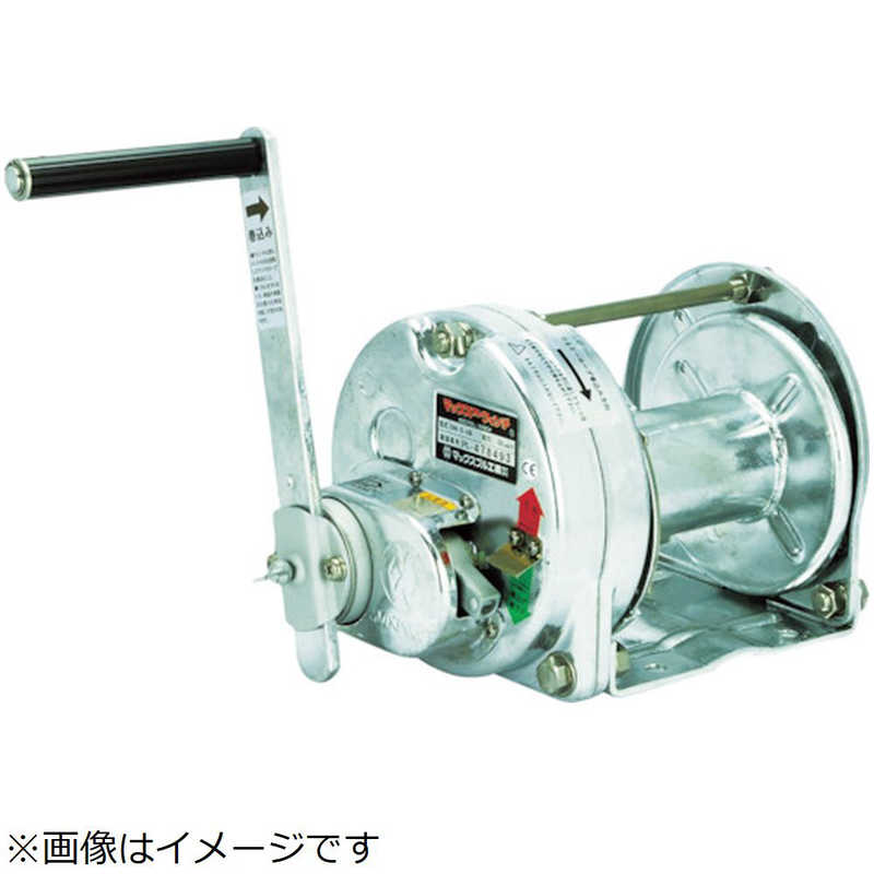 マックスプル工業　マックスプル 手動ウインチ(溶融亜鉛メッキ付き)　GM1GS 32,247円