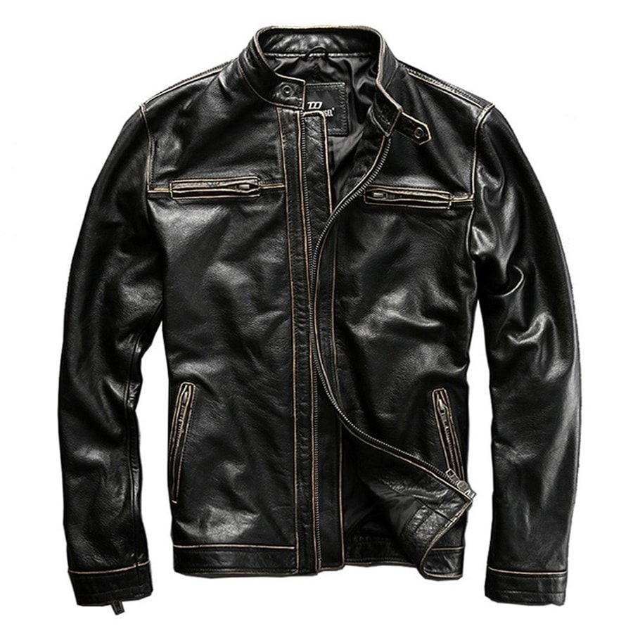 本革ジャケット バイク用レザージャケット メンズ 革ジャン 牛革 柔らかい バイクジャケット バイク