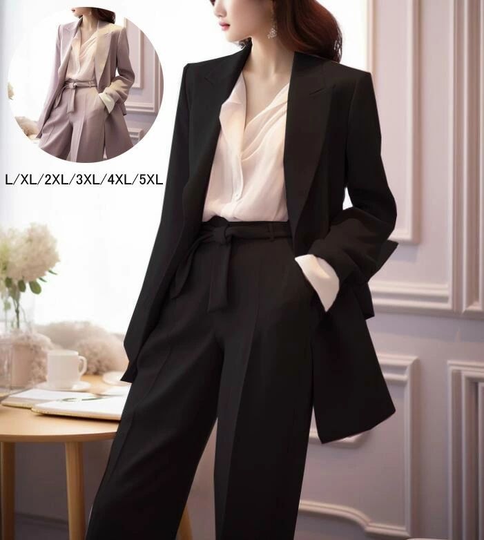 体型カバー お出かけ ジャケット+パンツ 入学/卒業式 オフィス 2点 レディース カジュアルスーツ アップ セレモニースーツ スーツ 就活 キャリア ママスーツ リクルートスーツ 大きいサイズ 通勤