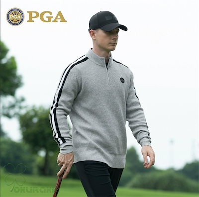 ゴルフ GOLF ウールセーター 秋 冬 メンズ コート ゴルフベスト ニット