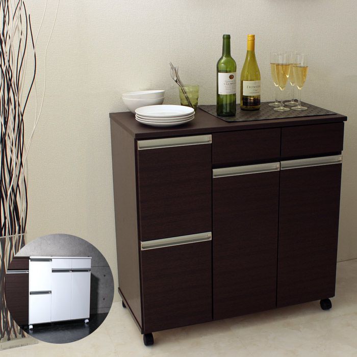 ダストボックス 分別 82×40×82cm 4D おしゃれ キャスター付き 目隠し