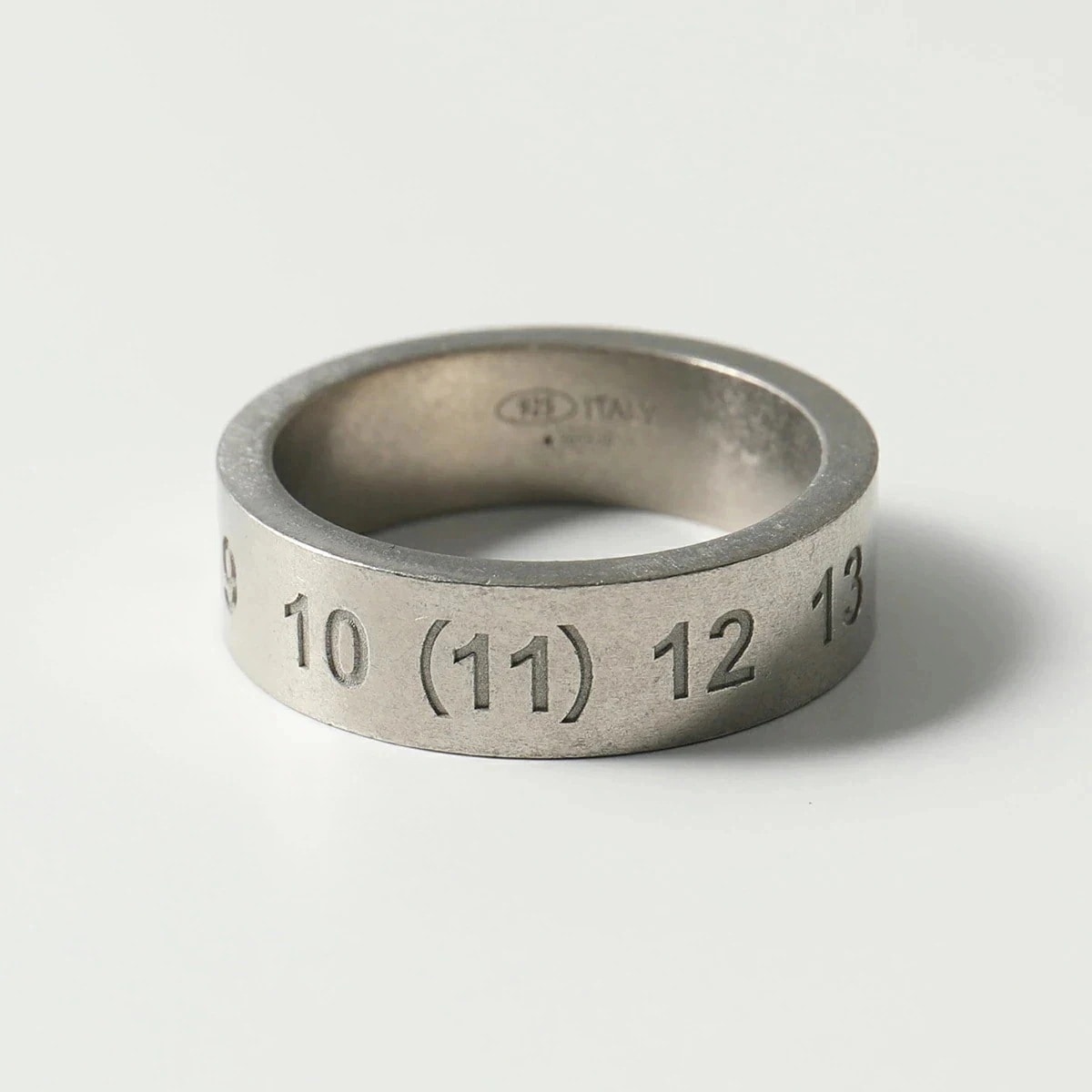 MAISON MARGIELA 11 メゾンマルジェラ リング SI8UQ0003 SV0129 メンズ ナンバリングリング スリム アクセサリー シルバー925 silver925 指輪 951