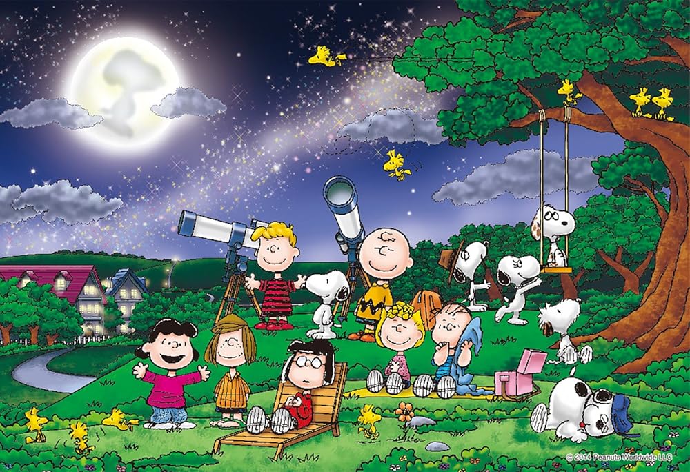 300ピース ジグソーパズル PEANUTS 満月の下で (26x38cm) 5,396円