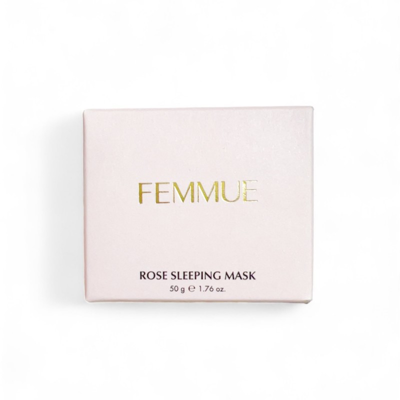 FEM MUE ローズウォーター スリーピングマスク