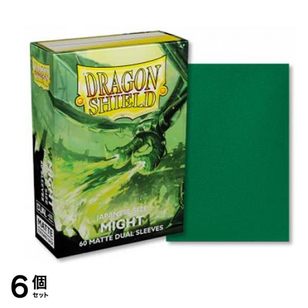 ドラゴンシールド マットデュアルスリーブ ジャパニーズ AT-15158 マイト 60枚入 6個セット