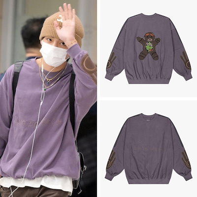 テテ愛用 Ｖ BTS トレーナー Qoo10] TUEWID BTS V(テテ)着用 トレーナー [パ : KPOP