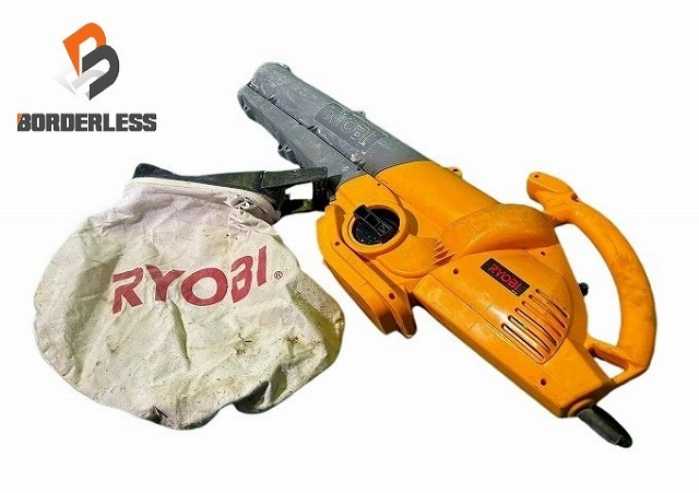 used RYOBI リョービ 100V ブロワバキューム RESV-800 バキュームブロワー ブロワーバキューム 送風機 ガーデニング 101852