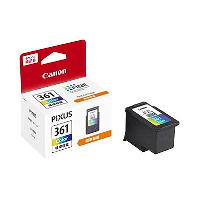 他サイト： キヤノン　CANON　純正　FINEカートリッジ　BC-361 3色カラｰの商品画像