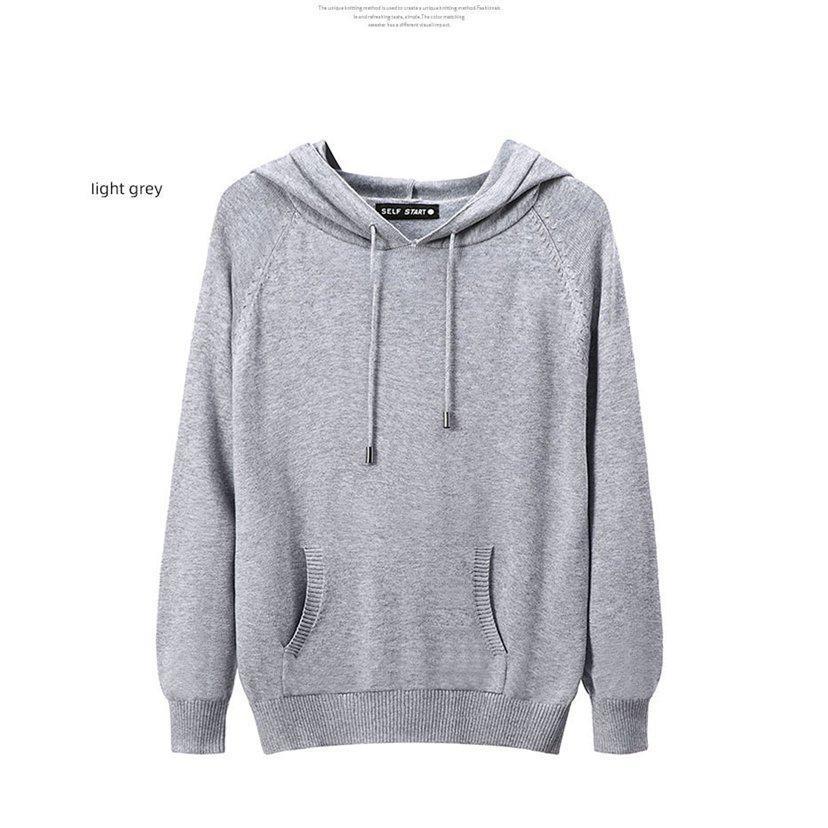春 ニットパーカー パーカー メンズ ニット トップス 長袖パーカー アウター フード付き カップル カジュアル シンプル 無地